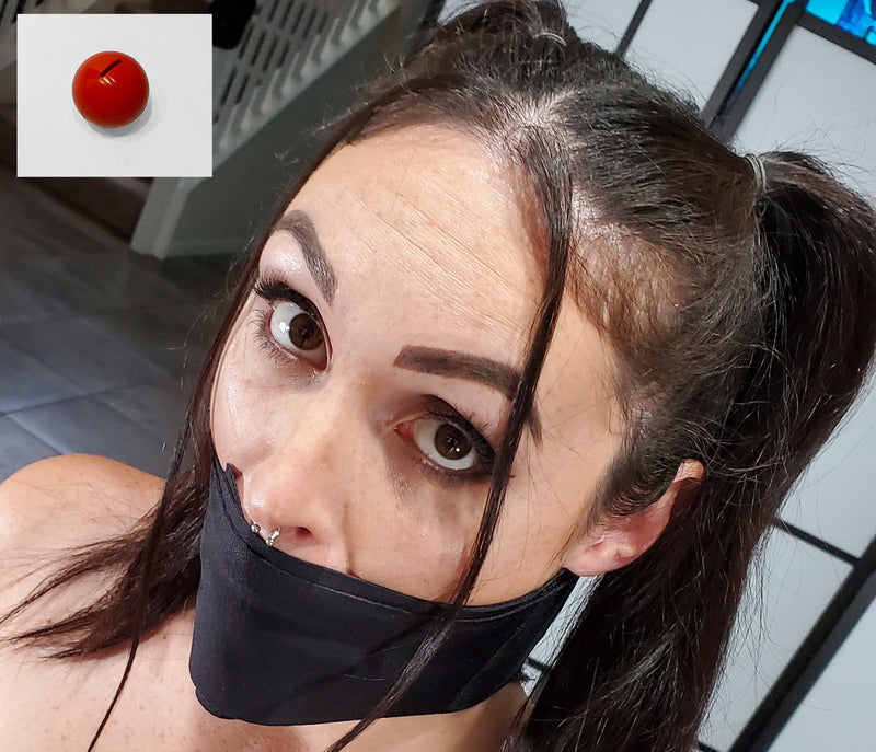 Wrap Style Ball Gag (Silicone Ball; Darlex Wrap)