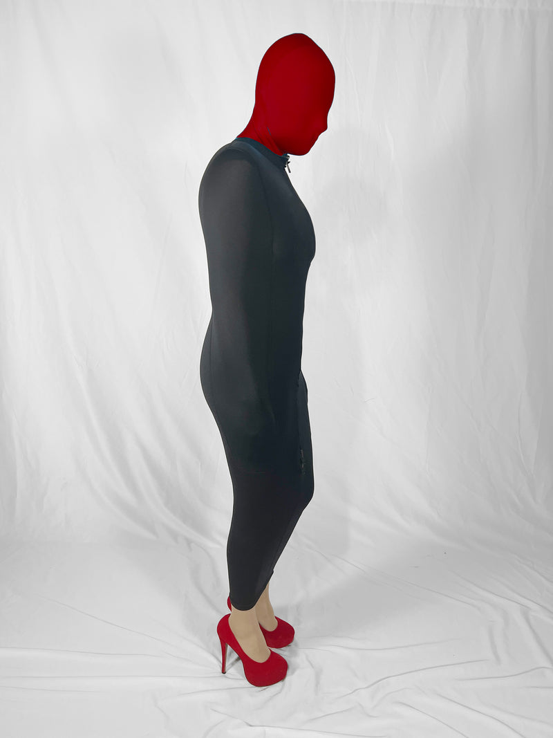 Self Bondage Neoprene Sleepsack Hobble Dress