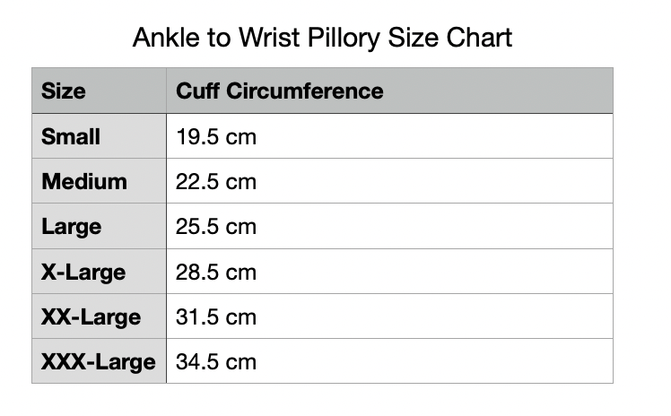 Pillory (Ankle to Wrist)